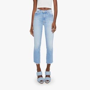 MOTHER The Insider Crop Step Fray